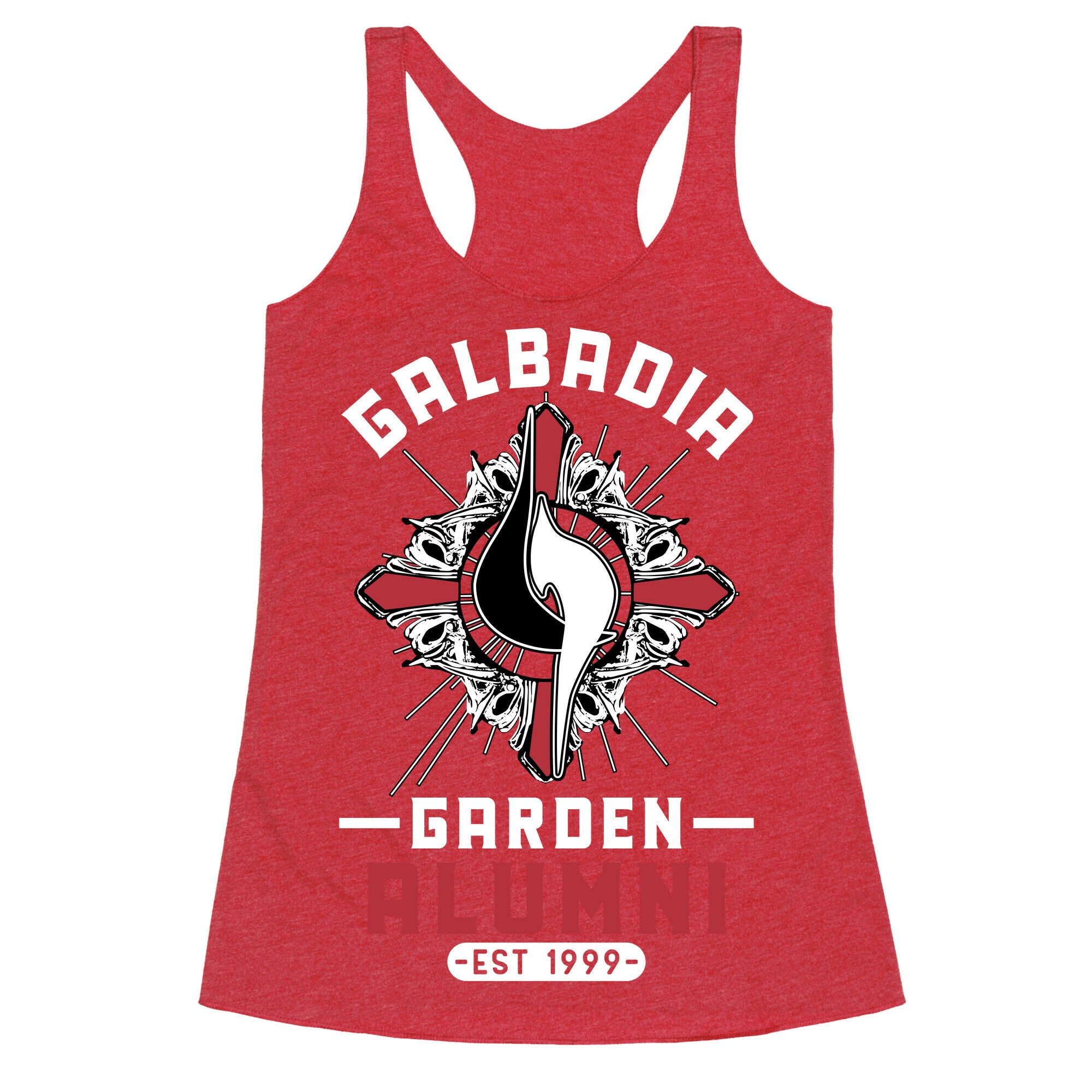 Galbadia Garden Alumni Final Fantasy Parody Racerback Tank
